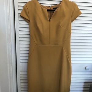 Banana Republic mustard Dress